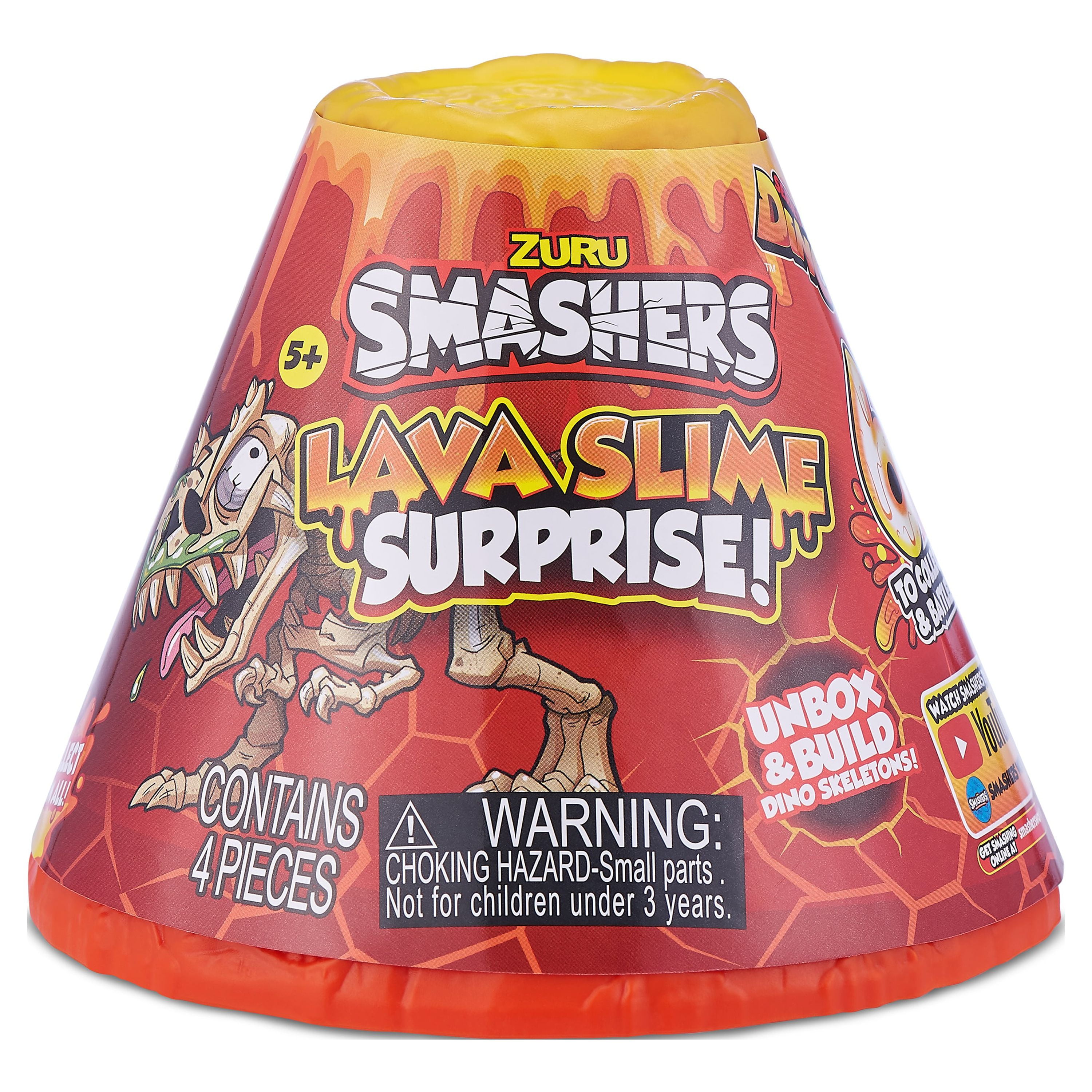 ZURU Smashers Series 1, 8-Pack Sports Characters with Collector's