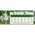 thumbnail image 3 of Arshiner Girls Dress Summer Ruffle Sleeve Mesh A Line Casual Party Dresses with Pockets, 3 of 6