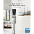 thumbnail image 4 of DESLOC D110 Plus WiFi Fingerprint Keypad Door Lock with Handle Set, App Front Door Lock Set with Fingerprint Unlock, Remote Access, Voice Control, Visual Display, Backlit, IP54, Auto-Lock, Silver, 4 of 9