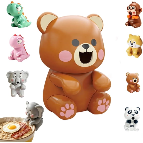 Soup Blower, Cup Fan and Food Blower, Cute Elephant USB-C Rechargeable Mini Hot Food Cooler