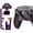 Clear & Black, variant on eXtremeRate SPARK Back Paddles Kit