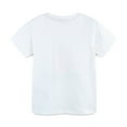 thumbnail image 4 of Tdoqot Toddler Boys Graphic T Shirts- Cotton Soft Short Sleeve Casual Kids Summer Tops White Size 2 T, 4 of 6