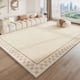 thumbnail image 3 of Japanese Style Living Room Decoration Plush Rug Light Luxury Rugs for Bedroom Thicken Non-slip Mat Home Cream Cloakroom Carpet My Lux Decor Round, 3 of 14
