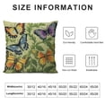 thumbnail image 6 of COMIO Colorful Butterfly Home Decorative Throw Pillow Case Cushion Cover 2Pcs, 6 of 6