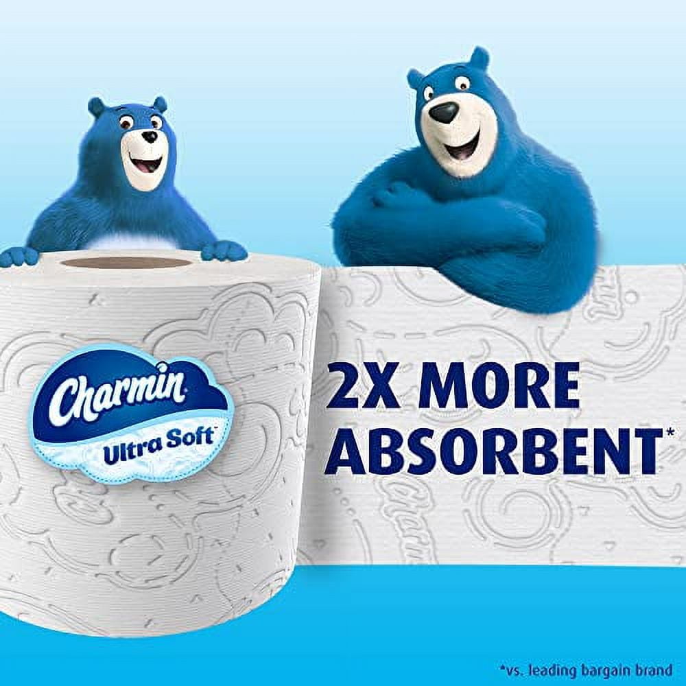 Charmin Ultra Soft Toilet Paper, 18 Mega Rolls = 72 Regular Rolls, 18 Count
