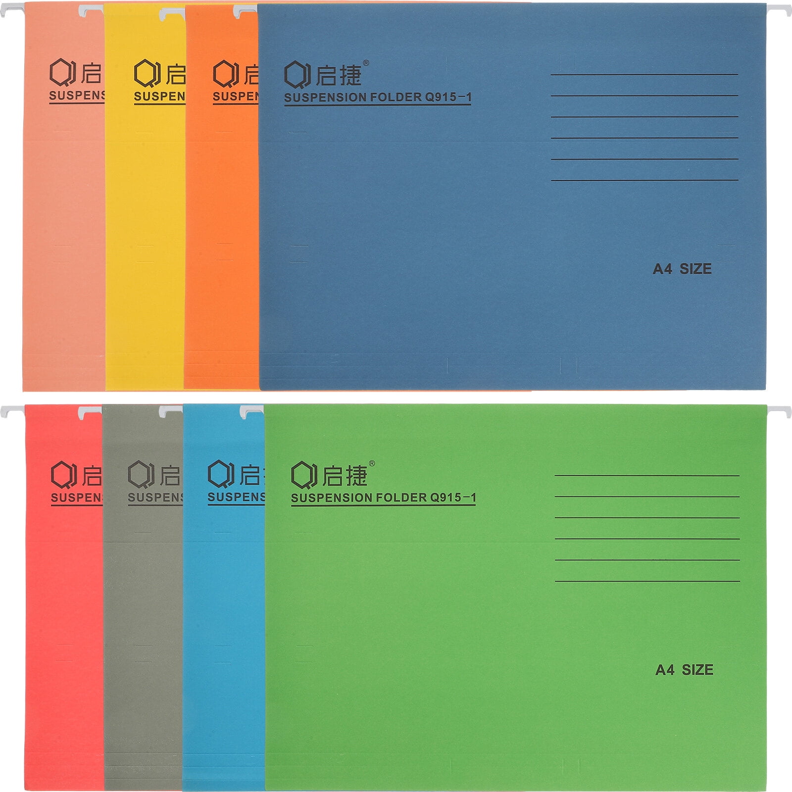 8PCS A4 Sized Suspension Folder Hanging File Holder Frame Documents