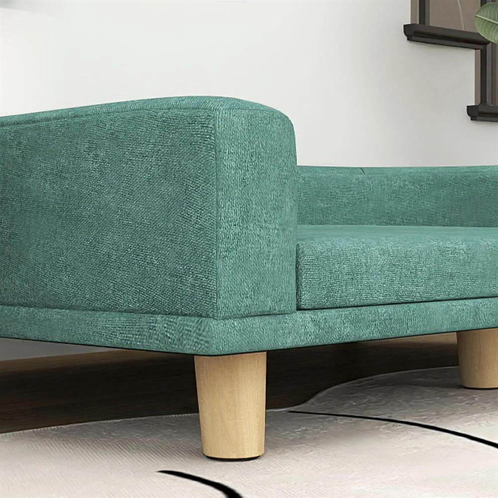 Topcobe Dog Sofa Couch Bed with Washable Cushion for Large Dogs, Cats, Indoor Dog Beds & Furniture, Green