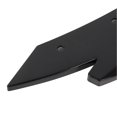 thumbnail image 3 of Rear Spoiler Bumper Lip Diffuser Splitter Canard Protector Side Skirt Gloss Black ABS Universal Body Kit for Cars, 3 of 5