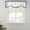 White, variant on White Greek Key Tie Up Valance Curtains for Windows, Kitchen Curtains Window Treatments, Geometric Greece Ancient Farmhouse Geo Short Window Shades Valances for Bedroom Bathroom Cafe 54"x18"