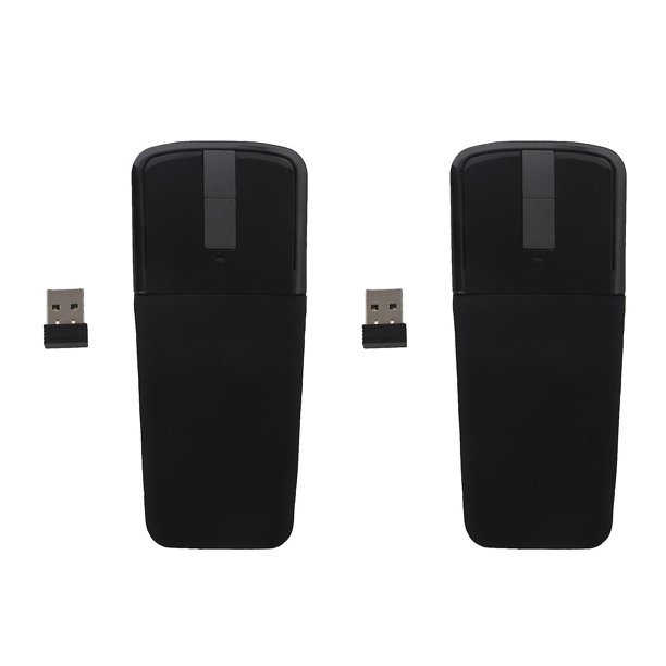 2x 2.4ghz Plegable Inalámbrico Plegable Arc Touch Computer para Surface PC