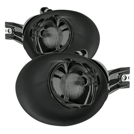 2009 Mega Cab Spyder Dodge Ram 02-08 1500 (Do Not fit MEGA Cab) 03-09 Ram 2500/3500 / Durango 04-06 OEM Fog Lights with Bulbs W/O Switch - Smoked ()