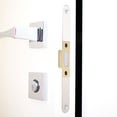 thumbnail image 4 of ETHZZLE 4Pcs Golden Stainless Steel Door Strike Plates T-Shape Latch Plate for Interior Door Security, 4 of 6