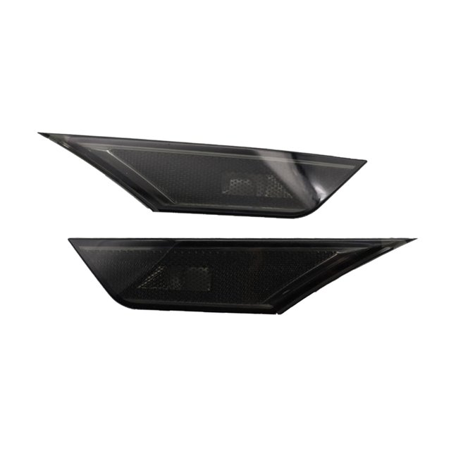 2 piezas de lente de lámpara de lateral para 2016-20 Coupe Sedan Hatchback kusrkot luces de posición laterales