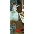 thumbnail image 2 of Degas, Edgar 12x24 White Modern Wood Framed Museum Art Print Titled - Dancer In Her Dressing Room, 2 of 4