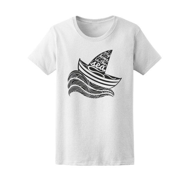 My Home Is The Sea Tee Men's -Image by Shutterstock