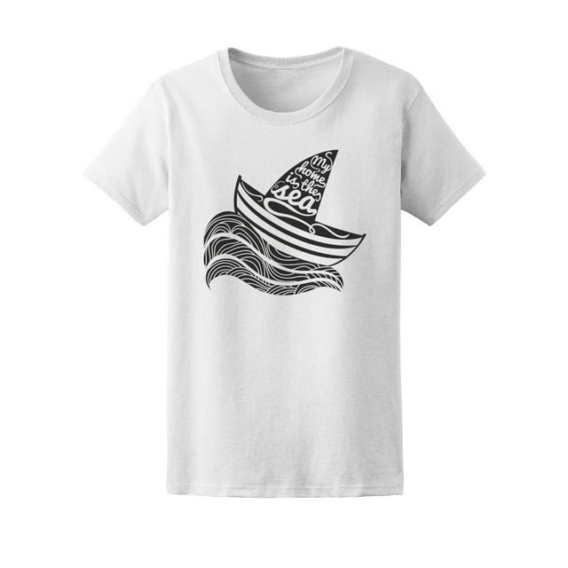 My Home Is The Sea Tee Men's -Image by Shutterstock