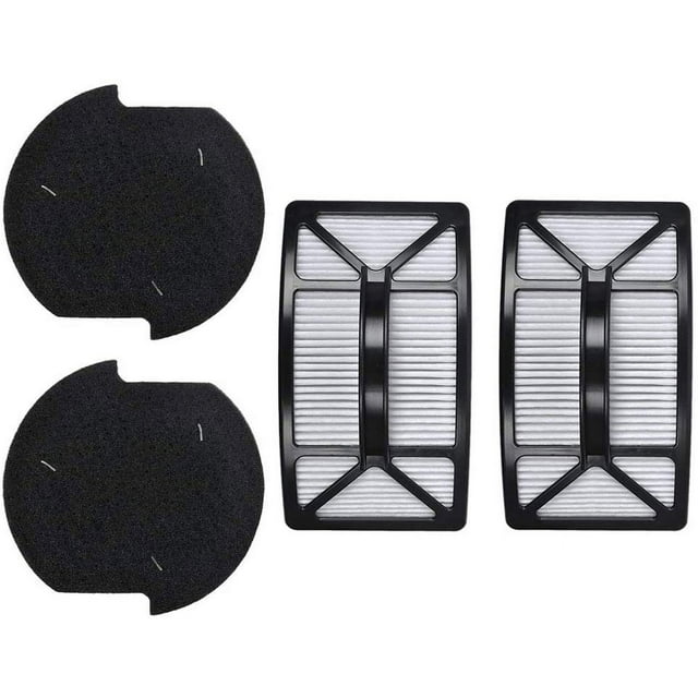 Filter Kit Compatible with Bissell Powerlifter PowerTrak Pet Vacuum 2 Pre Motor Filters 1604127 and 2 Post Motor Pleated Filters