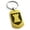 Gold, variant on Stainless Steel Rook Strategy Coat of Arms Shield Engraved Dog Tag Keychain Keyring