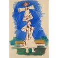 thumbnail image 3 of Cyprián Majerník 11x14 Black Modern Framed Museum Art Print Titled - King (1933), 3 of 5