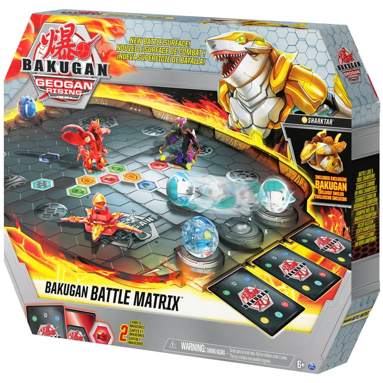 Bakugan Battle Matrix, Deluxe Game with Gold Sharktar, Kids Toys for Boys Aged 6 and up - Walmart.com