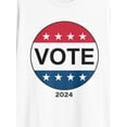 thumbnail image 5 of Vote 2024, Men's Apparel Graphic Crew Neck Tee, Sizes S-3XL, 5 of 6