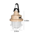 thumbnail image 3 of EUDIDV Portable Lamp LED Camping Lantern Rechargeable Hanging Outdoor Lights With Clip Hook for Camping Hiking Fishing Emergency Lighting Bright Camping Lamp, 3 of 7