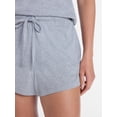 thumbnail image 5 of Joyspun Women’s Modal Blend Ribbed Sleep Shorts, 2.75'' Inseam, Sizes XS-3X, 5 of 6