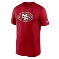 thumbnail image 2 of Men's Nike Scarlet San Francisco 49ers Primetime Legend Logo Performance T-Shirt, 2 of 3