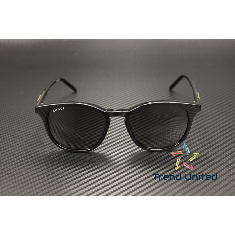 GUCCI GG1157S 001 Round Oval Panthos Acetate Black Grey 50  display picture 1