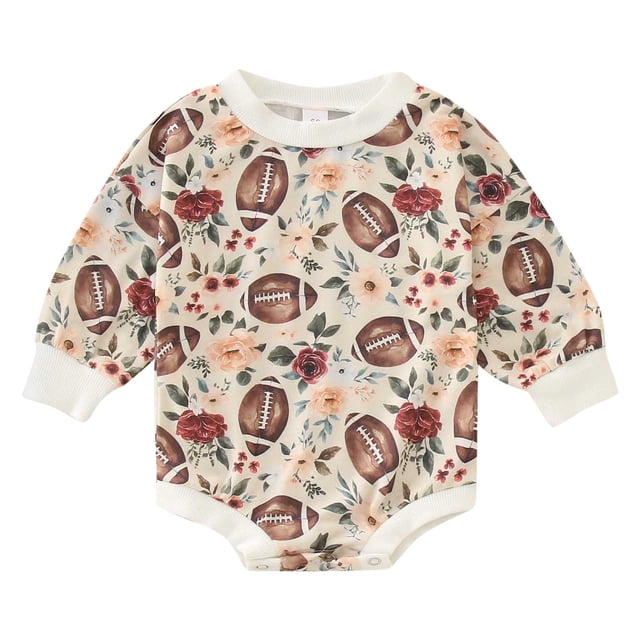 Gibobby Mamelucos para bebe niño polar Bebé niños niñas manga larga estampados de dibujos animados pulóver recién nacido sudadera monos(Beige, 6-12 Meses)