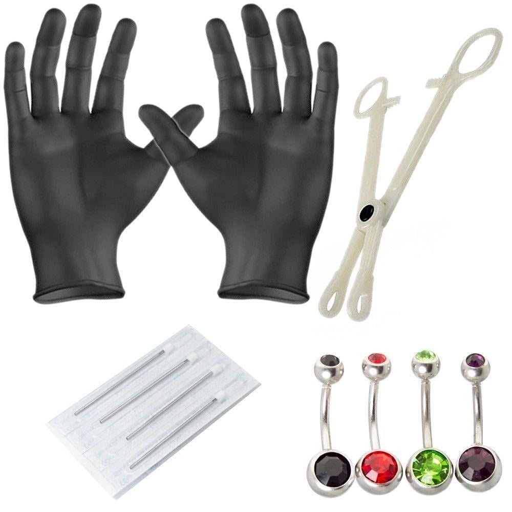 Download EG Gifts - Professional Belly Ring Navel Piercing Kit 14g ...