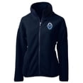 thumbnail image 2 of Women's Cutter & Buck Navy Vancouver Whitecaps FC Cascade Eco Fleece Full-Zip Jacket, 2 of 3