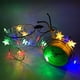 thumbnail image 5 of Fiudx Luces de Estrella Pentagonales, Cadena Led a Batería, 80 Luces Brillantes para Una Fácil Instalación, Seguras para Uso Familiar, Perfectas para Decoración Navideña o Fiestas, Opciones Flexibles, 5 of 6