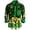 Green 6, variant on DGMIOCS St Patricks Day Shirt Men Shamrock Clover Printed Long Sleeve Button Down Shirts Casual Slim Collared Outfits 2026 Green L