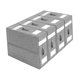 thumbnail image 4 of Organizador de sábanas BLESIY con cremallera para sábanas tamaño queen Gris 4 piezas, 4 of 8