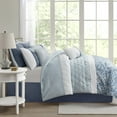 thumbnail image 4 of 510 DESIGN Shawnee Cozy Comforter Set - Cal King - Blue, 4 of 5