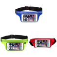 thumbnail image 1 of YWIYIUD 3 Pcs Sac Banane de Course Portable et Pratique 11.02x4.72 Pouces avec Étui à Écran Tactile Poche Sac Banane de Sport Durable Convenant à la Randonnée au Camping à la Course et au Voyage, 1 of 6