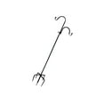 thumbnail image 3 of fastboy Outside Shepherds Hook Garden Ground Plant Stand for Plant Stand Hanger, 3 of 9