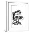thumbnail image 1 of Palm Leaf 1, Black On White, Botanical Framed Art Print Wall Art by Fab Funky Sold by ArtCom, 1 of 1