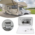 thumbnail image 1 of External Shower Box Kit For RV Caravan White, 1 of 5