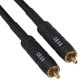 thumbnail image 2 of CESS-111-1f Puentes de preamplificador RCA Cable de conexión macho a macho Paquete de 2 (1 pie), 2 of 5