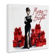 thumbnail image 3 of Stupell Industries Art Deco Glam Merry & Bright Canvas Art, 17 x 17, by Amanda Greenwood, 3 of 8