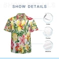 thumbnail image 7 of High Quality Hawaiian Shirts for Men Short Sleeve Aloha Beach Shirt Floral Summer Casual Button Down Shirts Blouses 7XWQHZ, 7 of 7