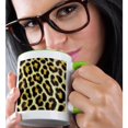 thumbnail image 2 of 3drose, Leopard Fur Pattern - Na02 Aje0301 - Adam Jones, 15oz Two-tone Green Mug, 2 of 6
