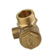 thumbnail image 4 of 3 Ports Laiton Central Pneumatique 40400 Compresseur d'Air Filetage de Valve de Contrôle, 4 of 7