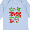thumbnail image 4 of Inktastic Who Needs Mistletoe when You're This Cute Christmas Boys or Girls Long Sleeve Baby Bodysuit, 4 of 5