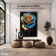 thumbnail image 4 of Cuadro Decorativo Canvas Revolution Rosa Azul Dorado 60x90, 4 of 4