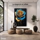 thumbnail image 4 of Cuadro Decorativo Canvas Revolution Rosa Azul Dorado 60x90, 4 of 4