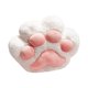 thumbnail image 2 of Manta de almohada con forma de pata de gato, cojín para sofá, adorable y versátil decoración. Blanco, 2 of 9