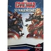 Captain America Civil War 32 Fold and Seal Valentine Day Cards
